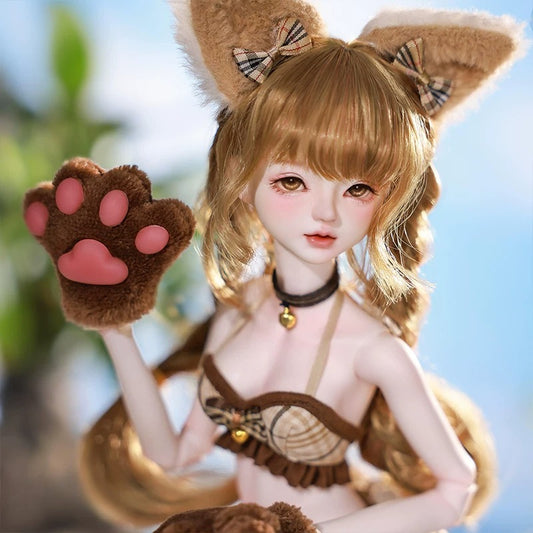1/4 BJD Resin Doll "Sūsū" - 4-Point SD Ball-Jointed Figure