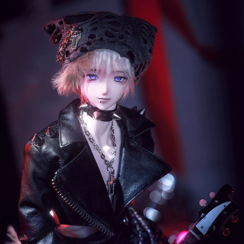 Thasmin BJD Doll – 1/4 Dark Cyberpunk Male Muscle Body Ball Jointed Figure