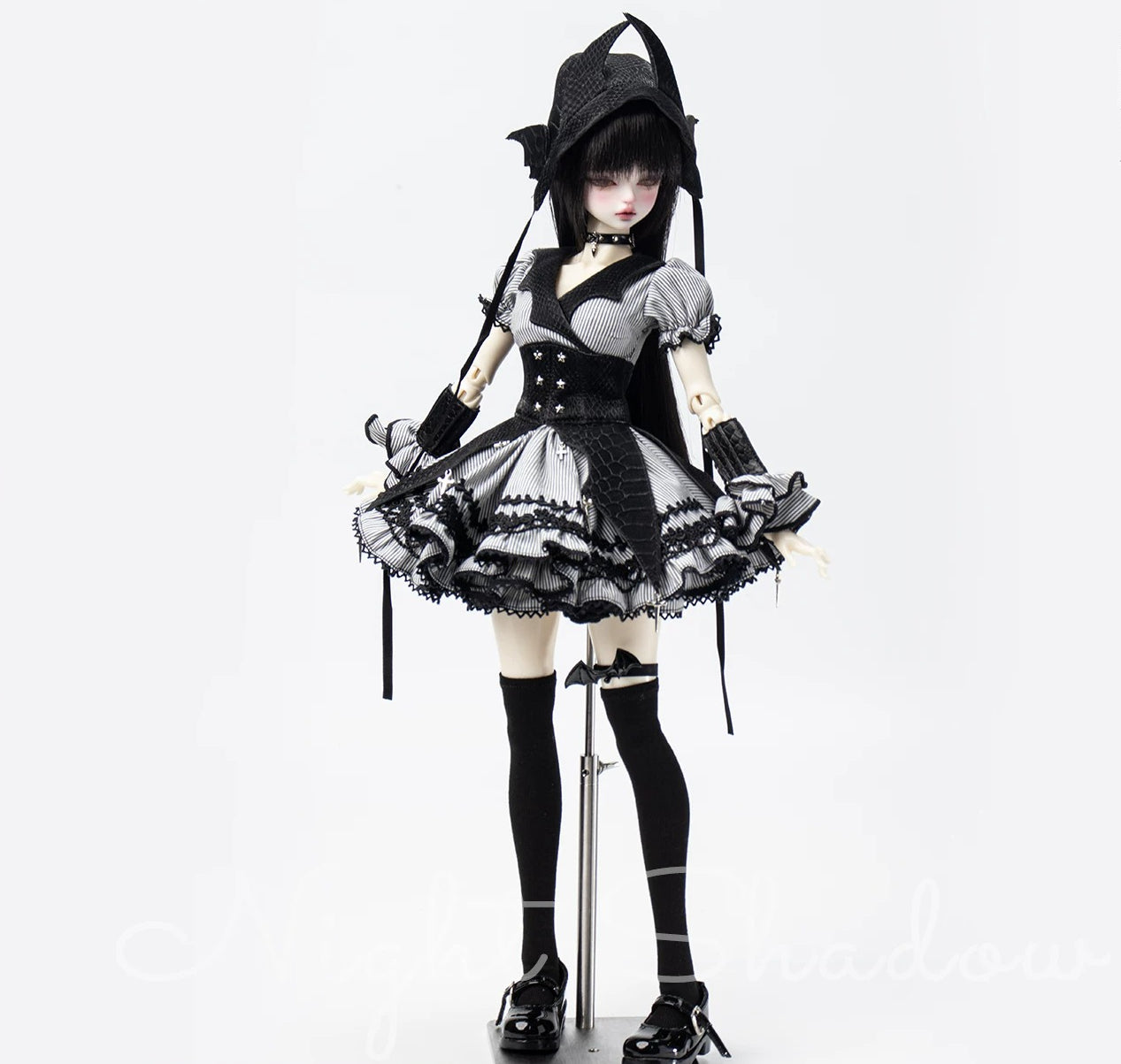 Large 1/4 BJD Gothic Lolita Outfit Set