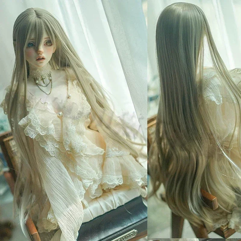 High Temp Soft Silk Long Curly Wig | 1/3 & 1/4 | [MDD]
