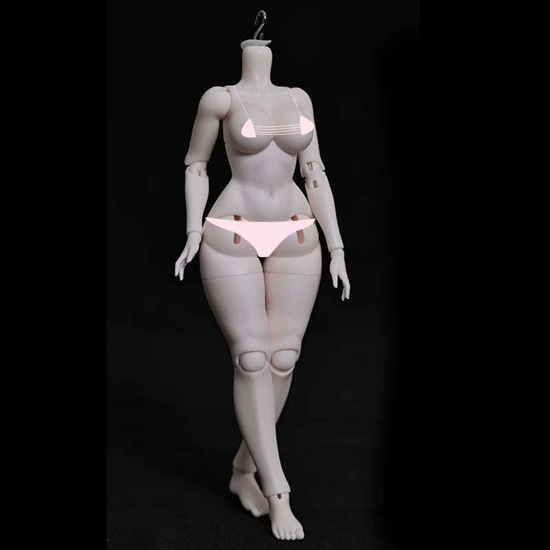 BJD Doll Body 1/6 Scale — Ball-Jointed Doll Blank Body for Customization