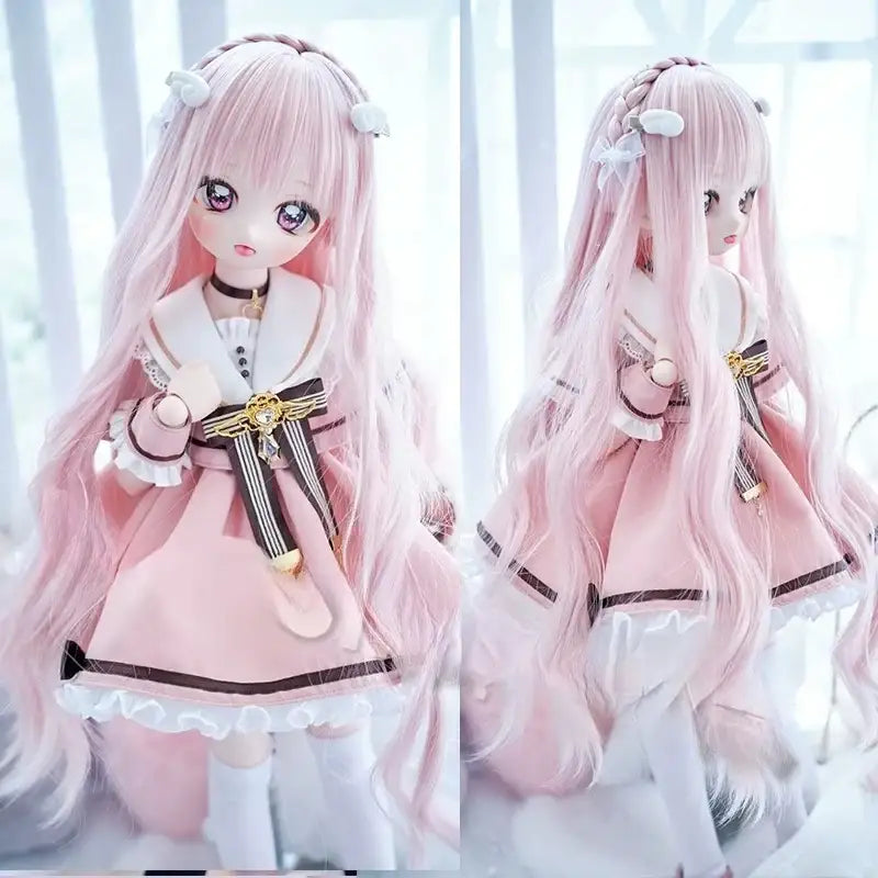 High Temp Braided Bow Curly Wig | 1/3&1/4&1/6 | [MDD]