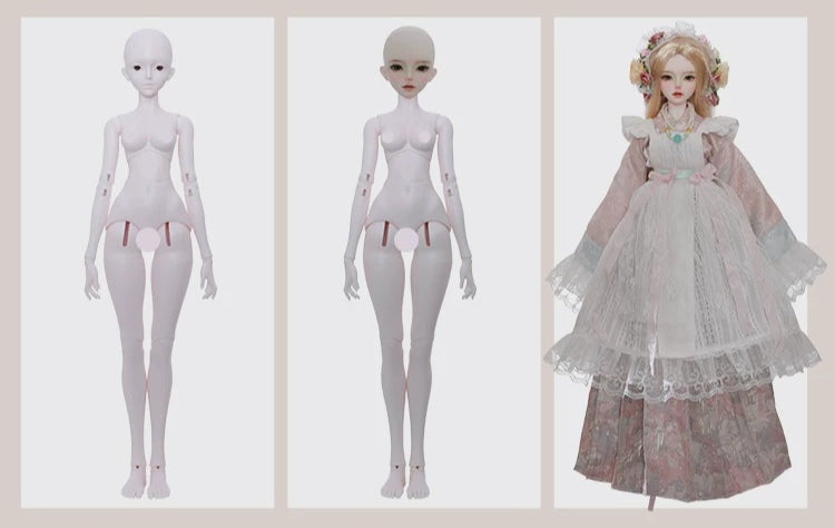Dendro BJD Doll – 1/4 Limited Full Set Jointed Resin Chinese-Western Fusion