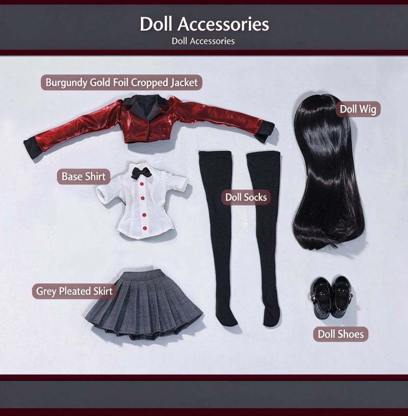 BJD Doll – 1/4 Dark Academy Uniform Full Set