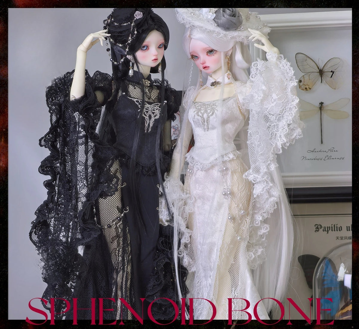 (Pre-order) Mysterious Lace Doll Outfit Set for 1/3 & 1/4 BJD