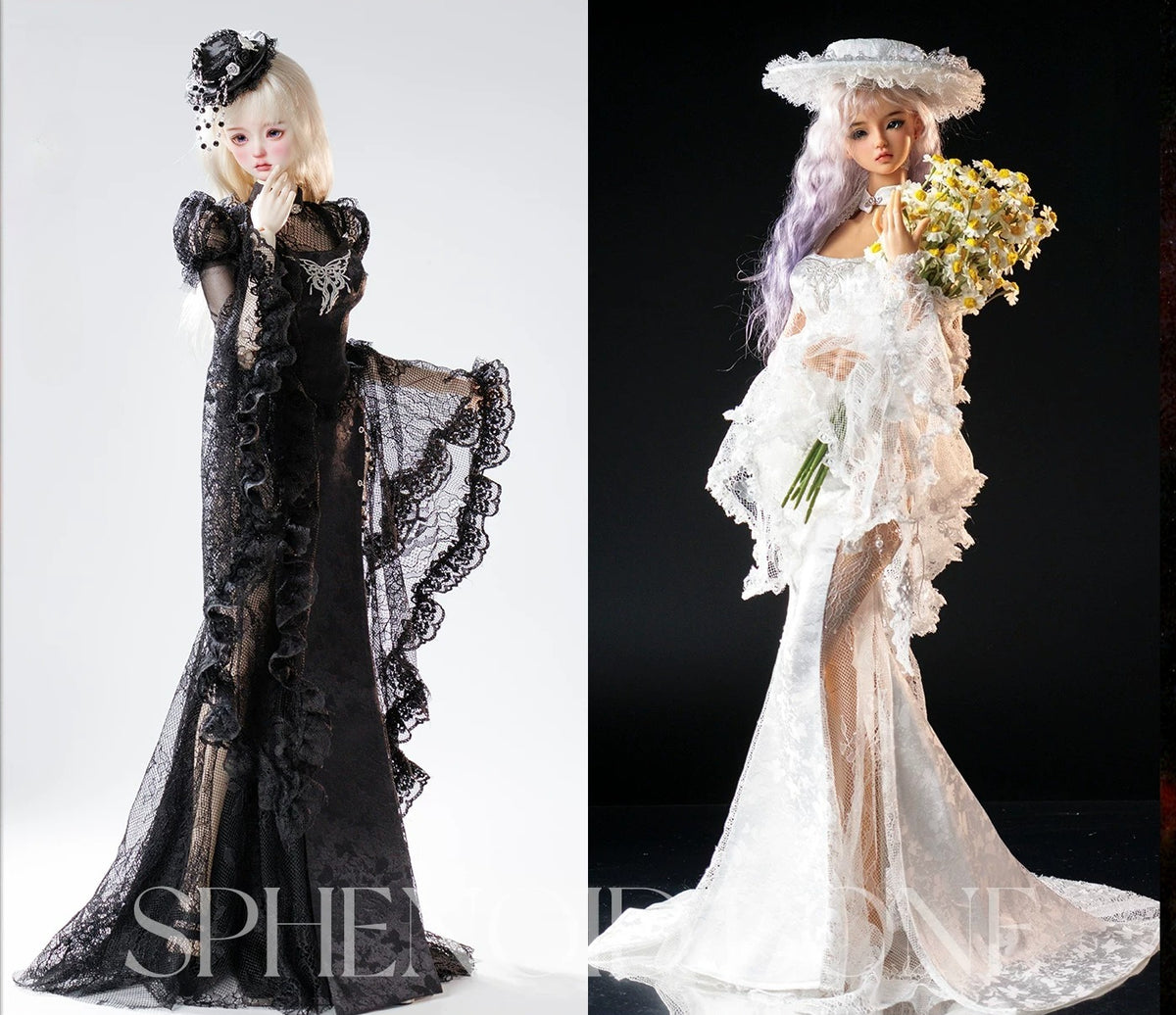 (Pre-order) Mysterious Lace Doll Outfit Set for 1/3 & 1/4 BJD