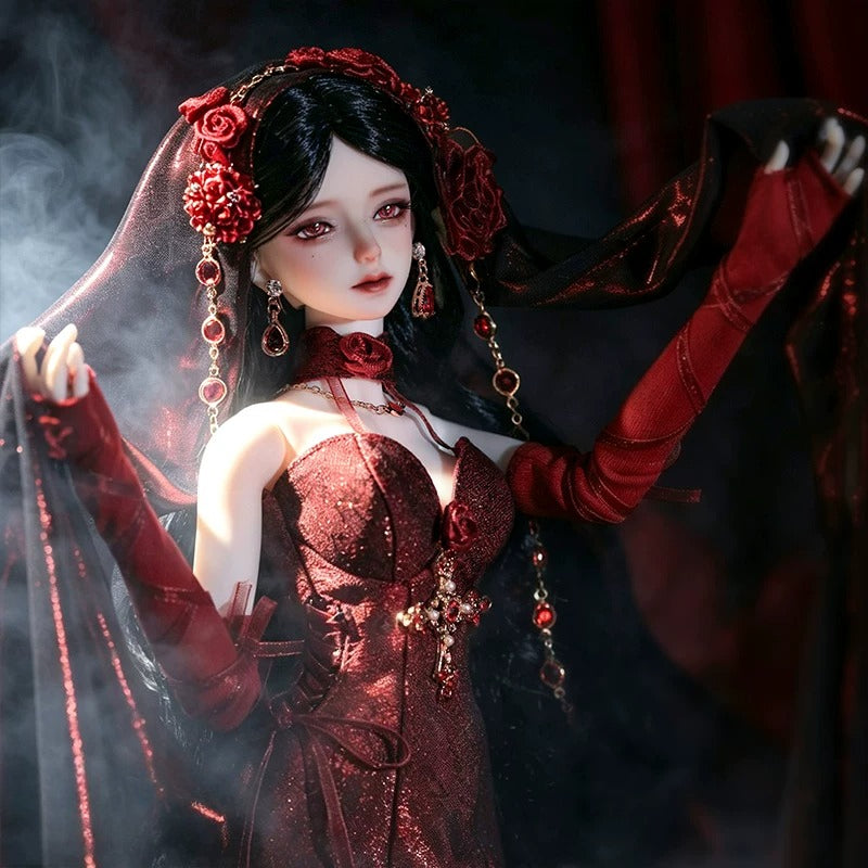 Letha BJD Doll – 1/4 Gothic Dark Victorian Vintage Girl