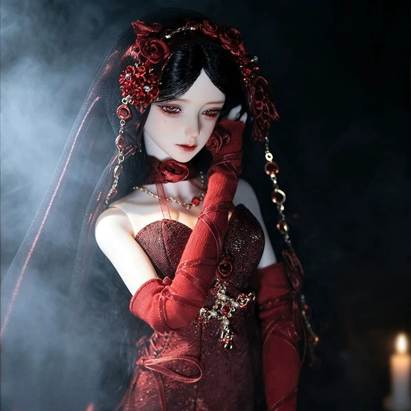 Letha BJD Doll – 1/4 Gothic Dark Victorian Vintage Girl