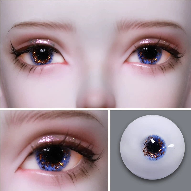 BJD Doll Eyes – 10/12/14mm Handmade Resin Eyes for 1/3, 1/4 & 1/6 Dolls