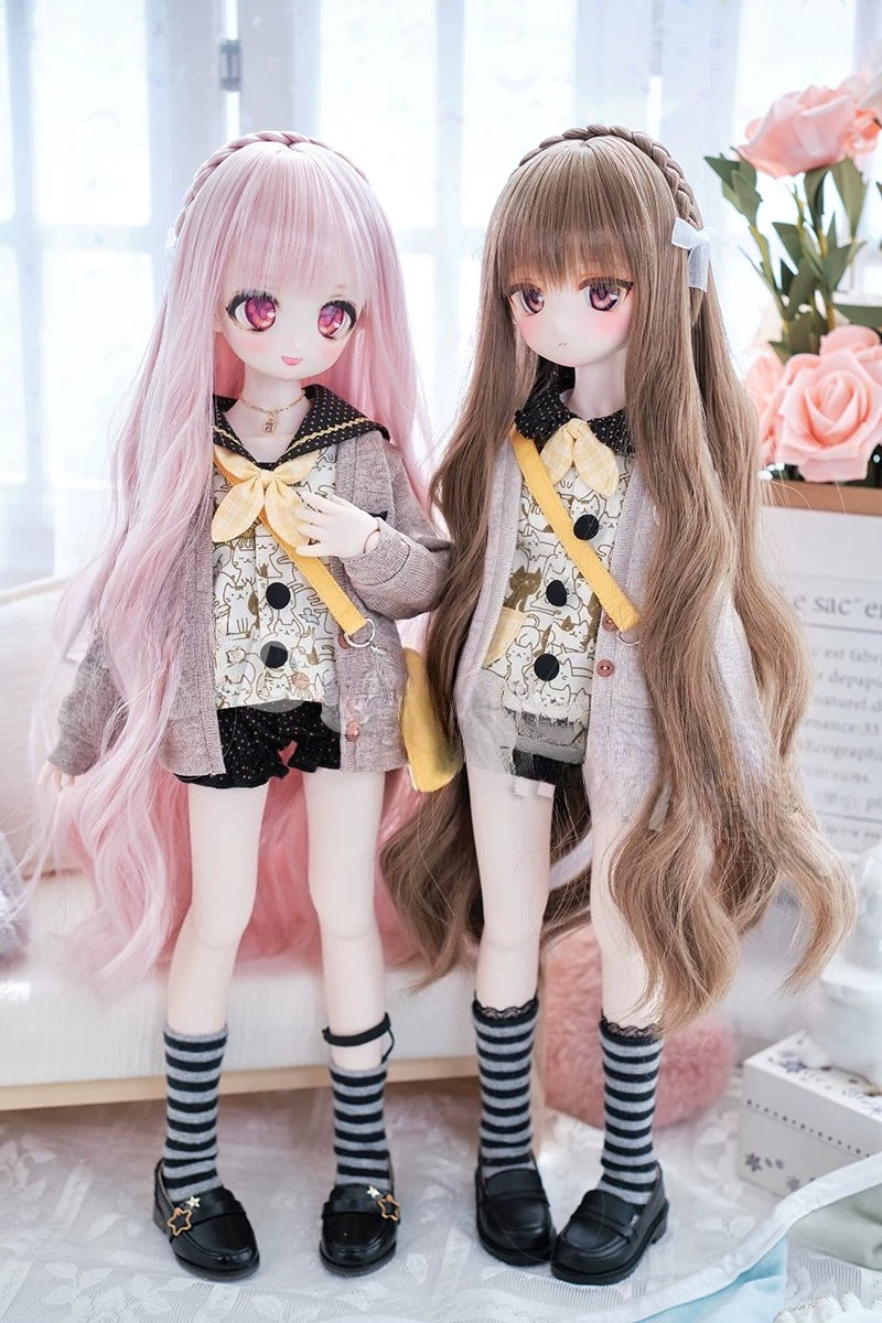 High Temp Braided Bow Curly Wig | 1/3&1/4&1/6 | [MDD]