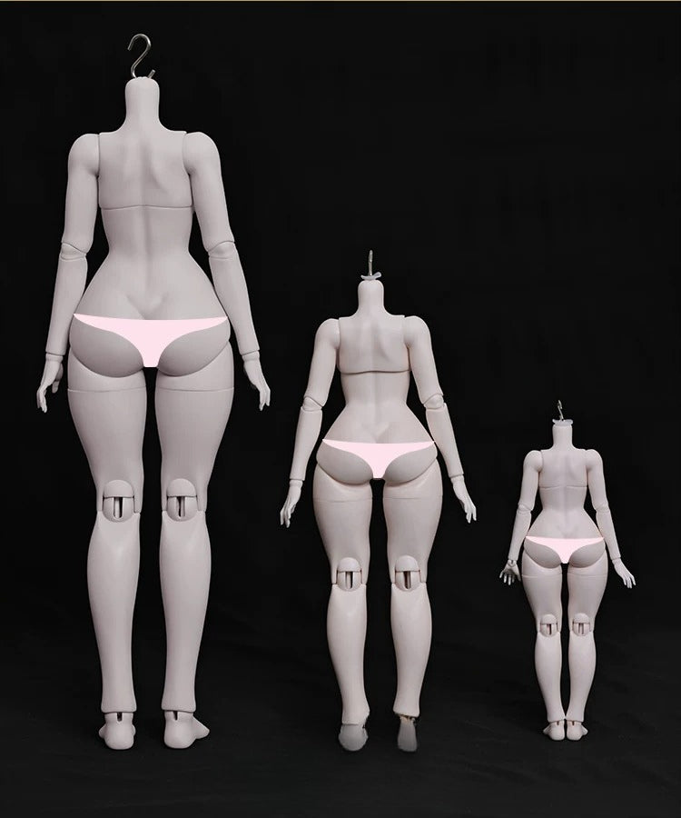 BJD Doll Body 1/6 Scale — Ball-Jointed Doll Blank Body for Customization
