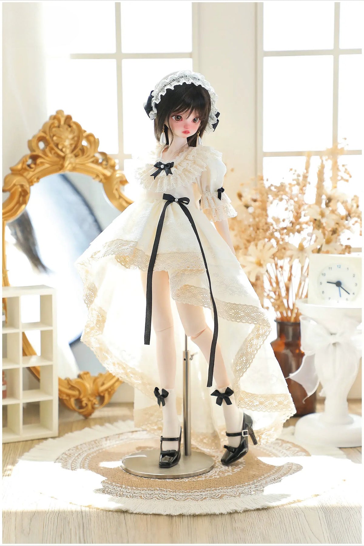 Goodnight Winter 2.0 – 1/4 BJD Doll Nightgown Dress