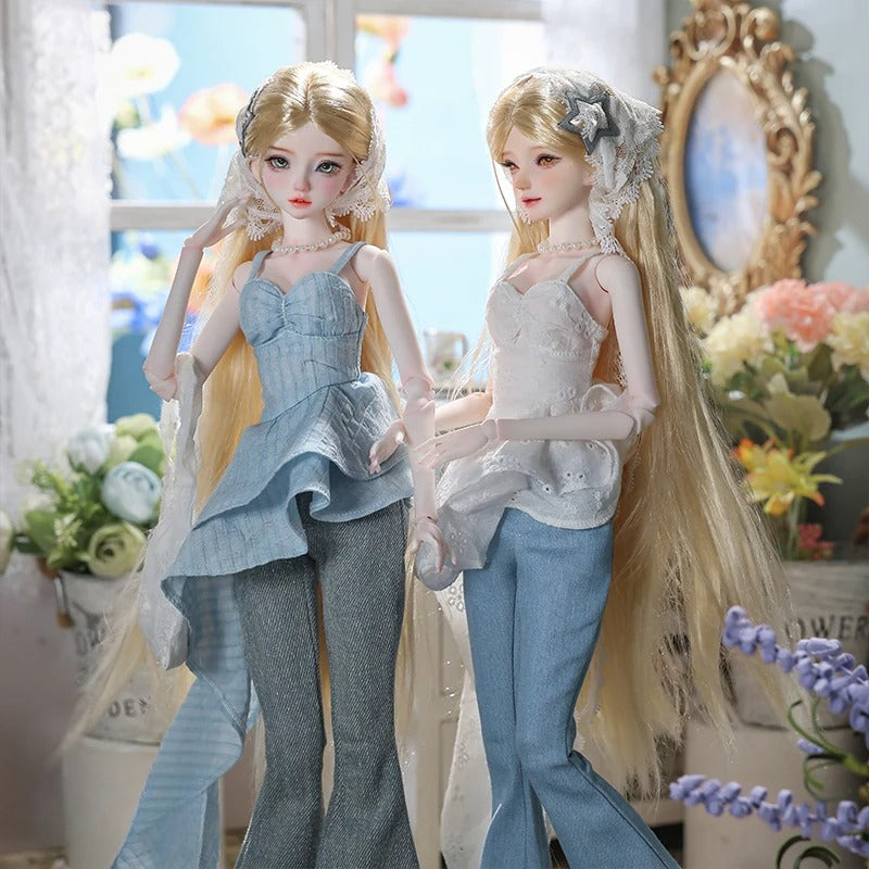 BJD Doll – 1/4 French Vintage Handmade Resin Art Toy
