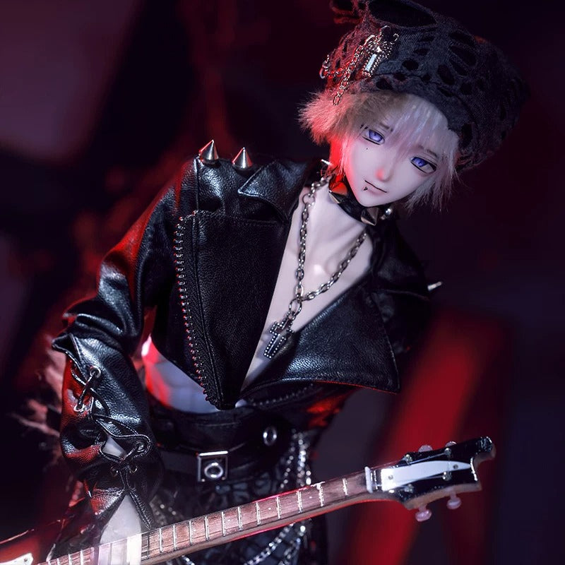 Thasmin BJD Doll – 1/4 Dark Cyberpunk Male Muscle Body Ball Jointed Figure