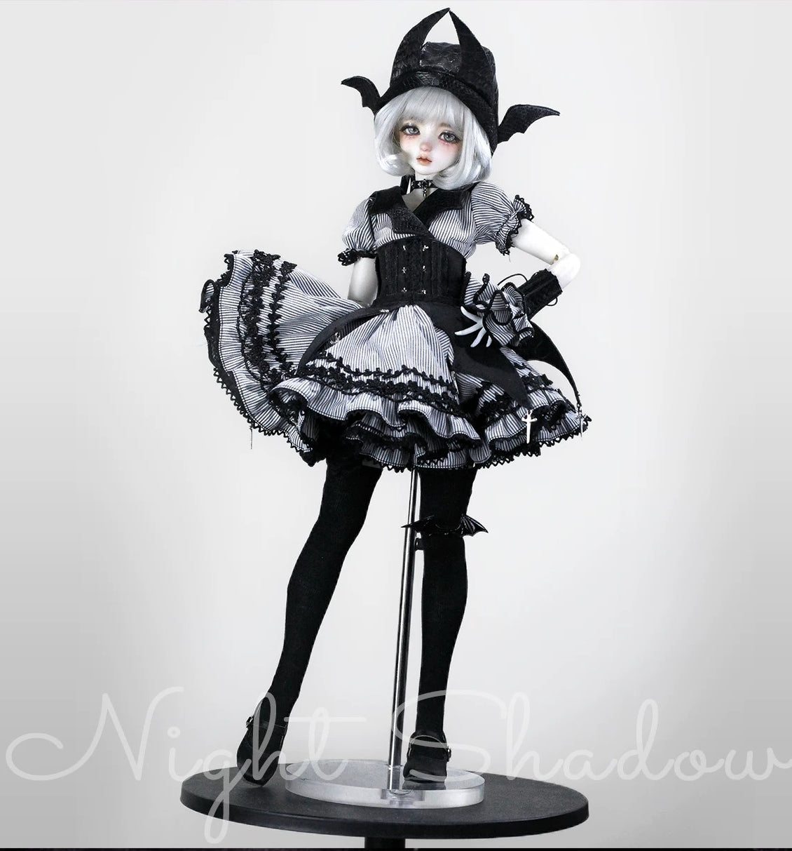 Large 1/4 BJD Gothic Lolita Outfit Set