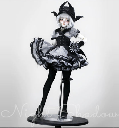 Large 1/4 BJD Gothic Lolita Outfit Set