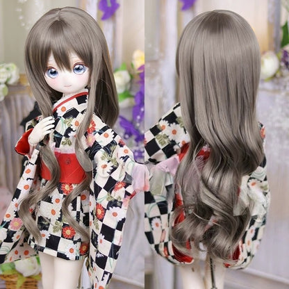 Light Bangs Hime Cut Long Curly Wig |1/3 & 1/4 | [MDD]