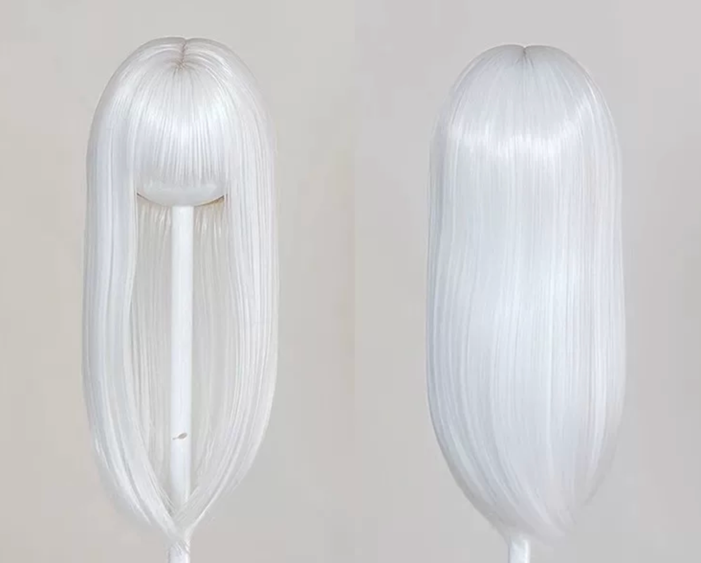 High Temp Thin Bang Straight Full Scalp Wig | 1/3&1/4 | [DD MDD TF]