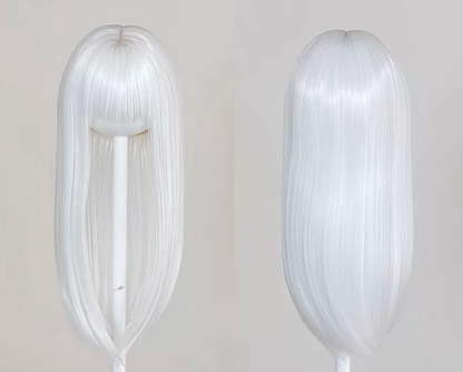 High Temp Thin Bang Straight Full Scalp Wig | 1/3&1/4 | [DD MDD TF]