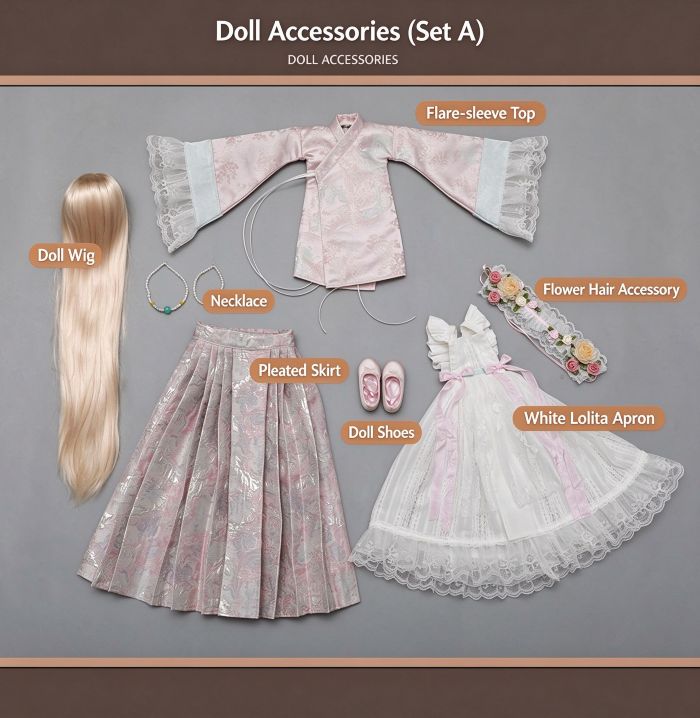 Dendro BJD Doll – 1/4 Limited Full Set Jointed Resin Chinese-Western Fusion