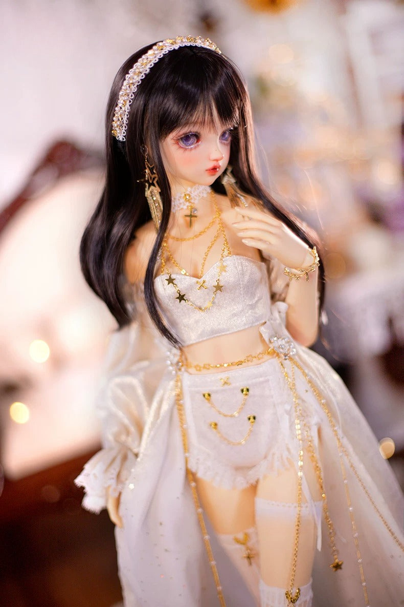 Diamond Star – 1/3 BJD Doll Dress, Gown, Lingerie & Cape Set