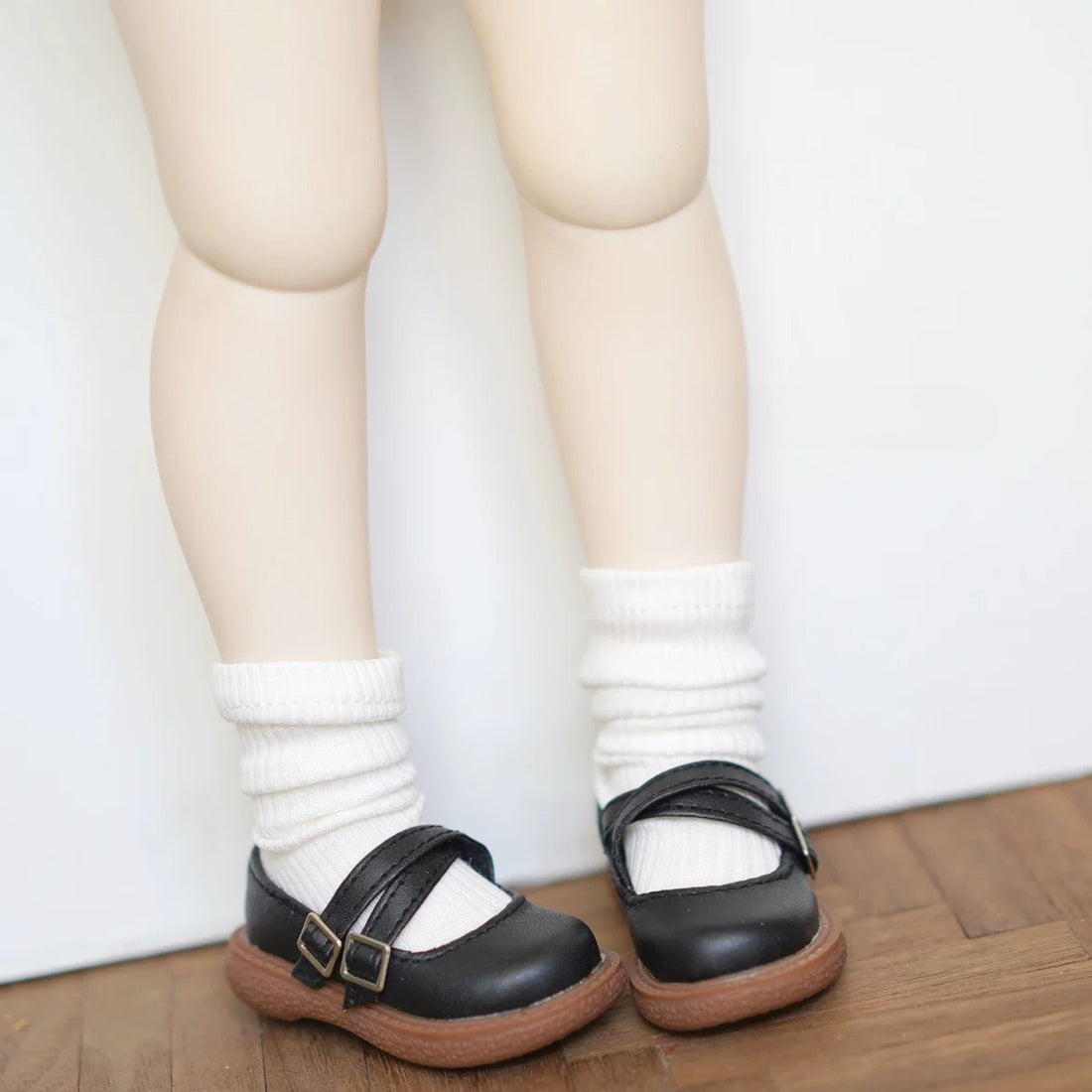 1/4 BJD MDD Ribbed Doll Socks