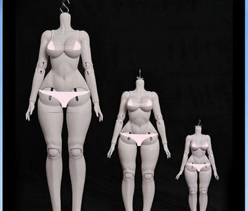 BJD Doll Body 1/6 Scale — Ball-Jointed Doll Blank Body for Customization