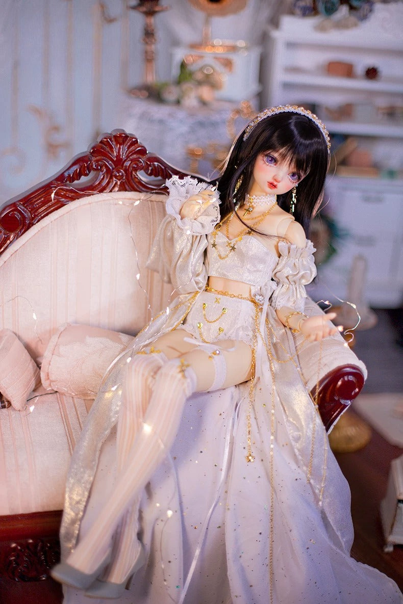 Diamond Star – 1/3 BJD Doll Dress, Gown, Lingerie & Cape Set