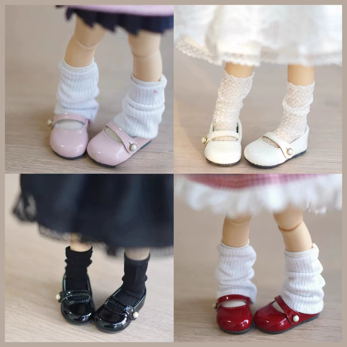 Dayu BJD 6-Size Mary Jane Leather Shoes