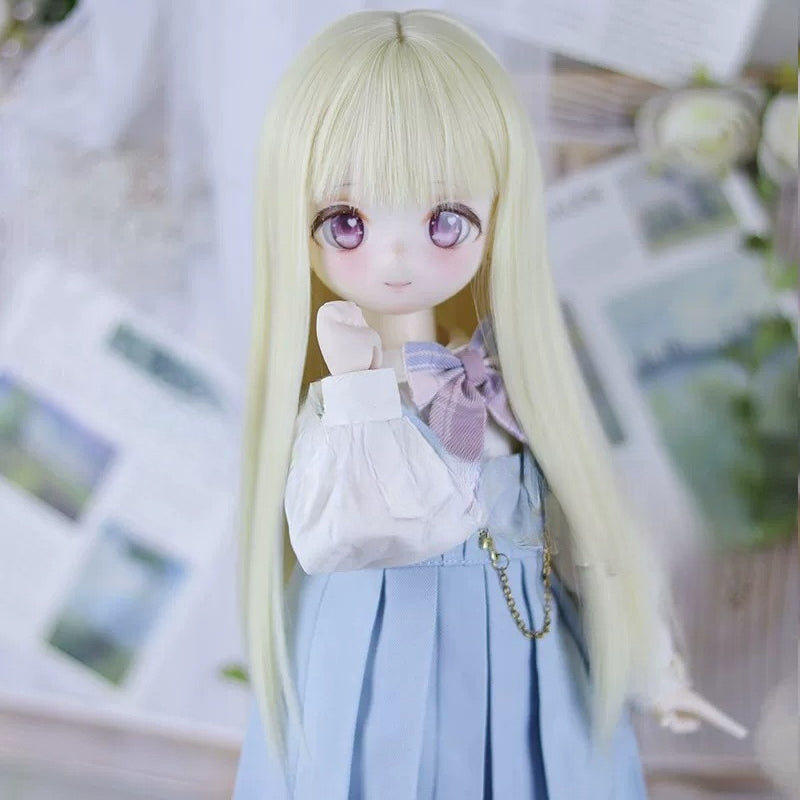 High Temp Thin Bang Straight Full Scalp Wig | 1/3&1/4 | [DD MDD TF]