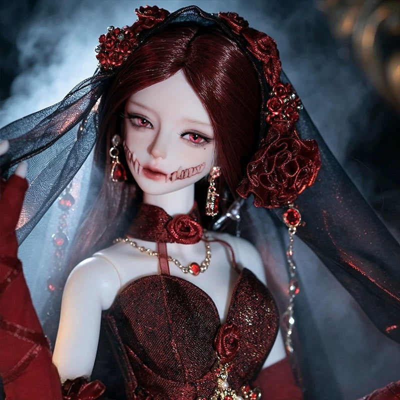 Letha BJD Doll – 1/4 Gothic Dark Victorian Vintage Girl