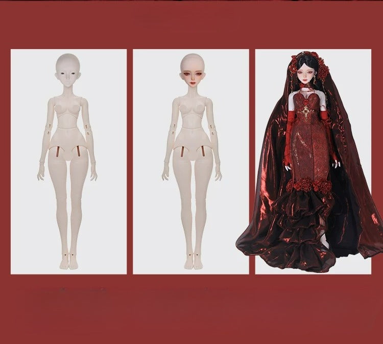 Letha BJD Doll – 1/4 Gothic Dark Victorian Vintage Girl