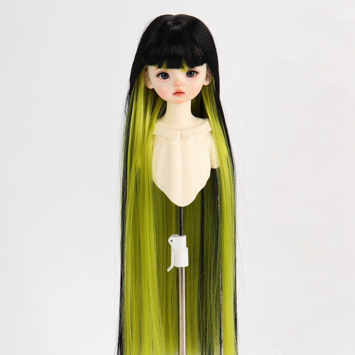Two-Tone Long BJD Wig with Bangs – 1/3, 1/4, 1/6