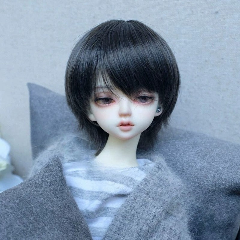 High Temp Soft Silk Men Short Wig | 1/3 & 1/4 & 1/6 | [BJD SD]