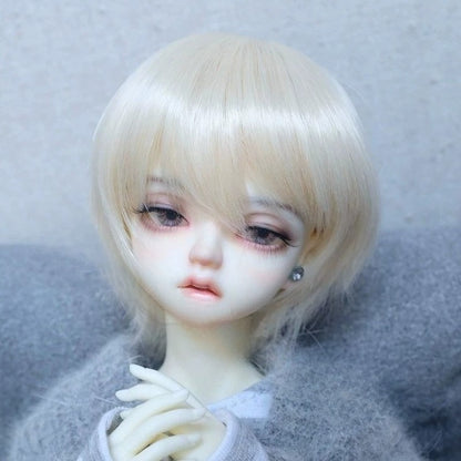 High Temp Soft Silk Men Short Wig | 1/3 & 1/4 & 1/6 | [BJD SD]