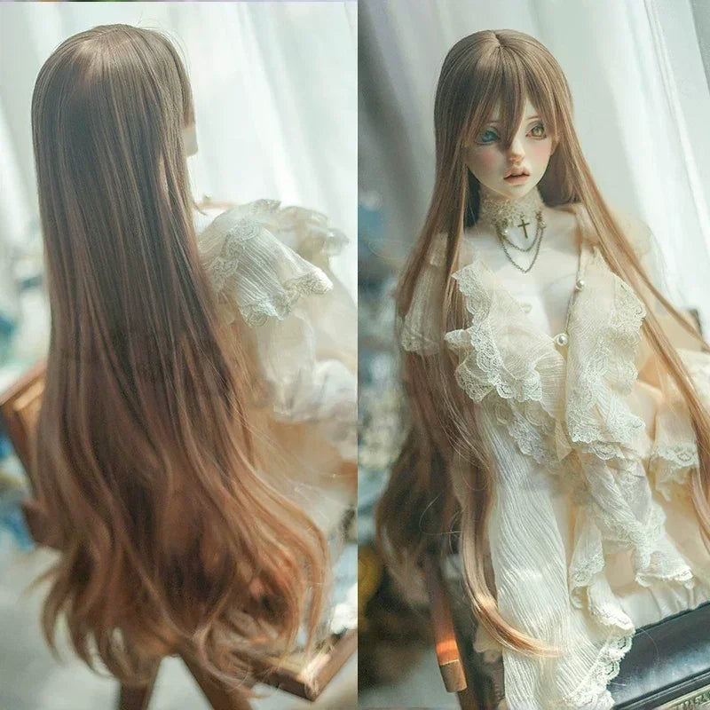 High Temp Soft Silk Long Curly Wig | 1/3 & 1/4 | [MDD]