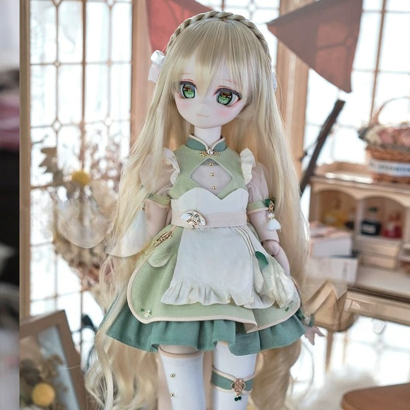 High Temp Braided Bow Curly Wig | 1/3&1/4&1/6 | [MDD]