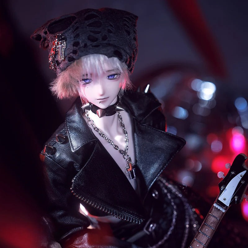 Thasmin BJD Doll – 1/4 Dark Cyberpunk Male Muscle Body Ball Jointed Figure