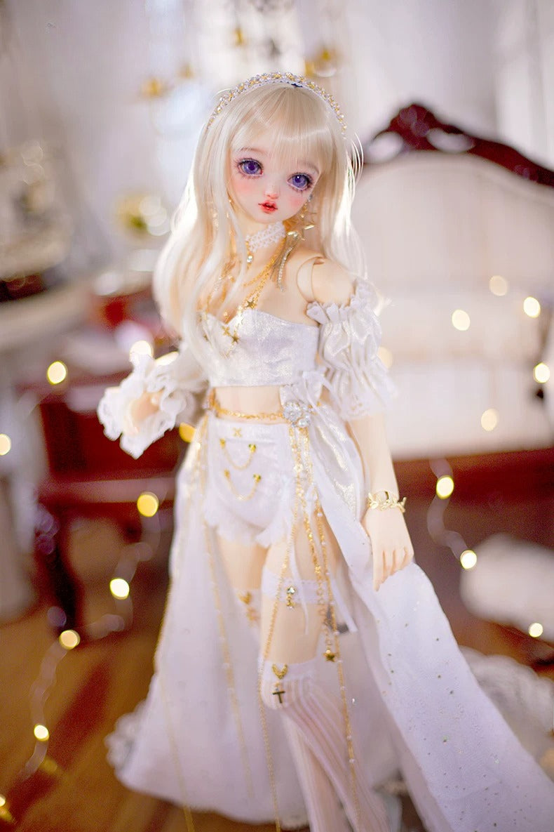 Diamond Star – 1/3 BJD Doll Dress, Gown, Lingerie & Cape Set
