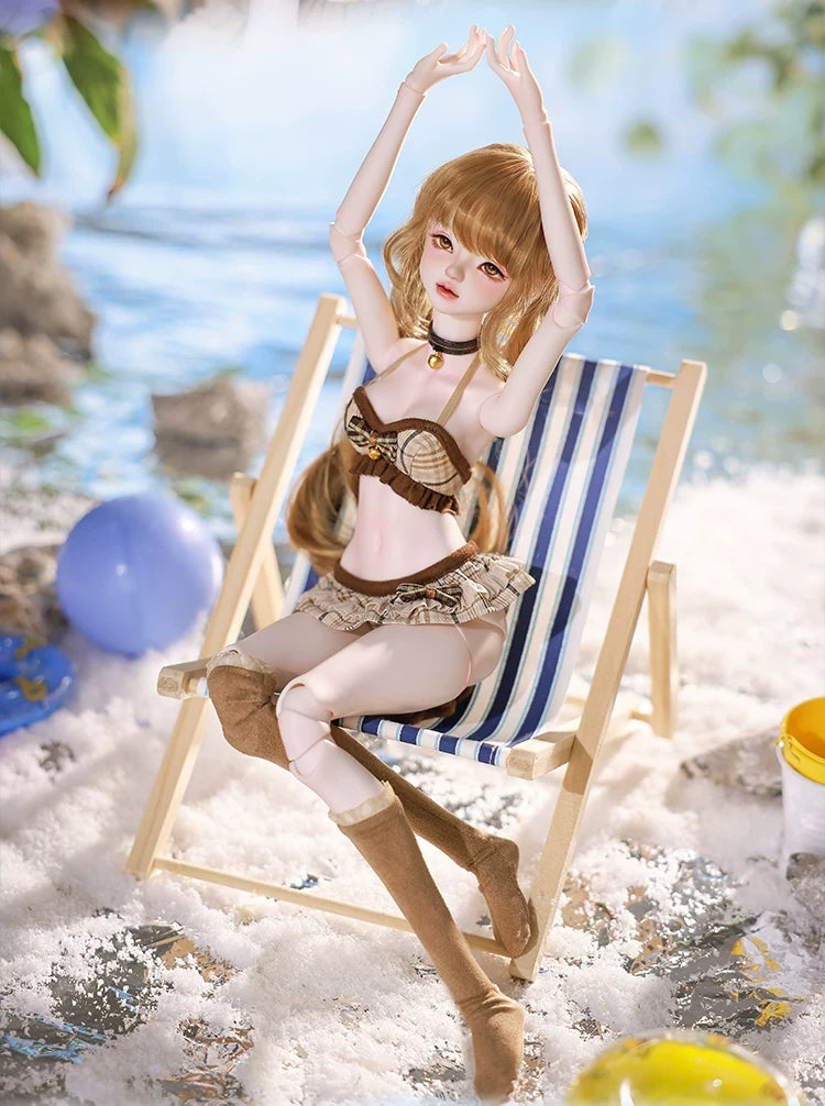 1/4 BJD Resin Doll "Sūsū" - 4-Point SD Ball-Jointed Figure