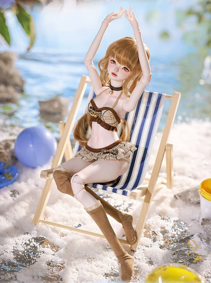 1/4 BJD Resin Doll "Sūsū" - 4-Point SD Ball-Jointed Figure
