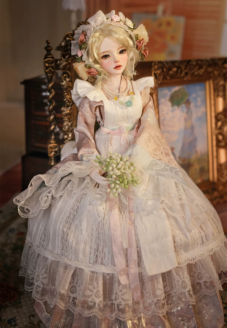 Dendro BJD Doll – 1/4 Limited Full Set Jointed Resin Chinese-Western Fusion