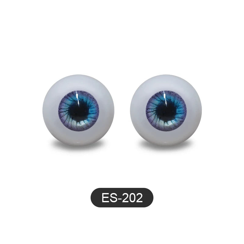 Premium Resin BJD Doll Eyes - Multi-Color & Multi-Size Options for 1/3 1/4 SD Dolls