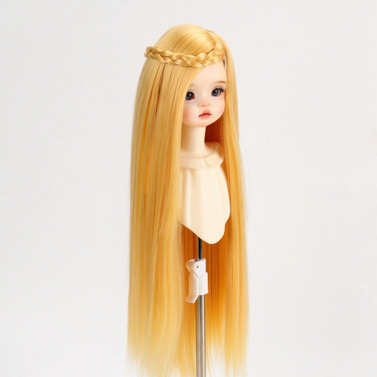 Soft Heat-Resistant BJD/SD Wig with Long Layered Bangs – 1/3, 1/4 & 1/6