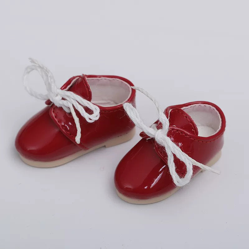 BJD Doll Shoes – 1/6 Leather Casual Sneakers for Boy & Girl Dolls