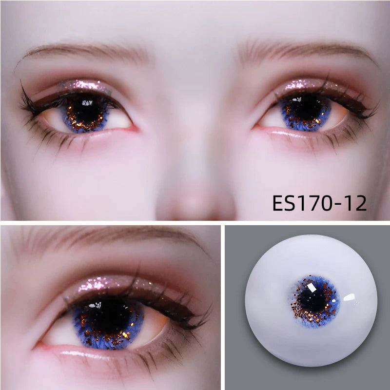 BJD Doll Eyes – 10/12/14mm Handmade Resin Eyes for 1/3, 1/4 & 1/6 Dolls
