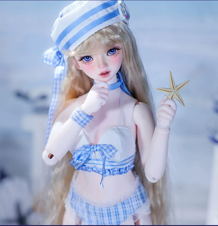 Haiqiao BJD Doll – 1/4 Japanese Sailor Summer Island Dress-Up Girl