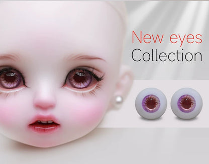 Premium Resin BJD Doll Eyes - Multi-Color & Multi-Size Options for 1/3 1/4 SD Dolls