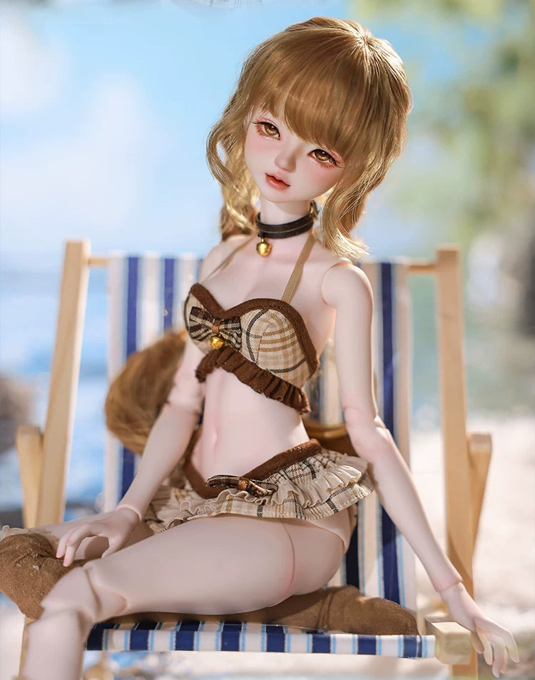 1/4 BJD Resin Doll "Sūsū" - 4-Point SD Ball-Jointed Figure