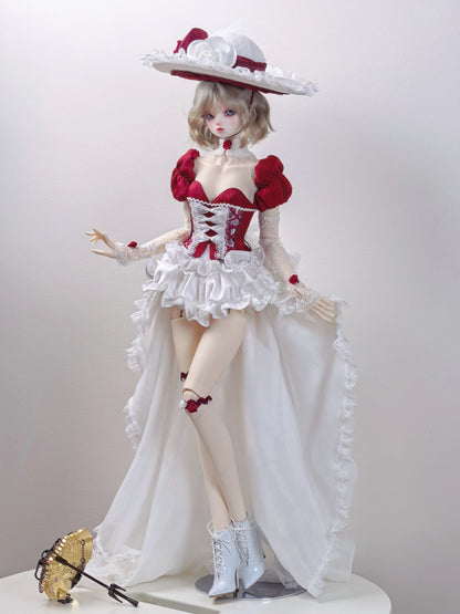 Standard & Large 1/4 BJD Elegant Formal Gown Outfit Set